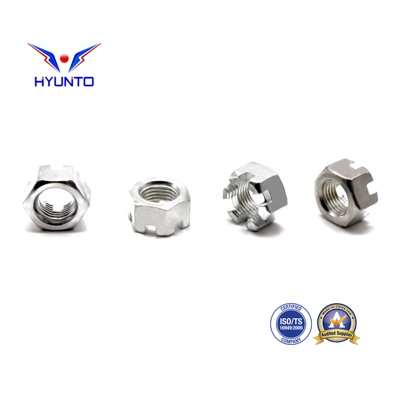 DIN935六角开槽螺母  三价彩锌hex slotted and castle nuts(color zinc 3+).jpg